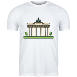 Camiseta Berlín Puerta de Brandeburgo