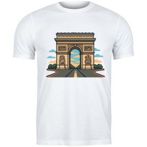 Camiseta Paris Arco del Triunfo