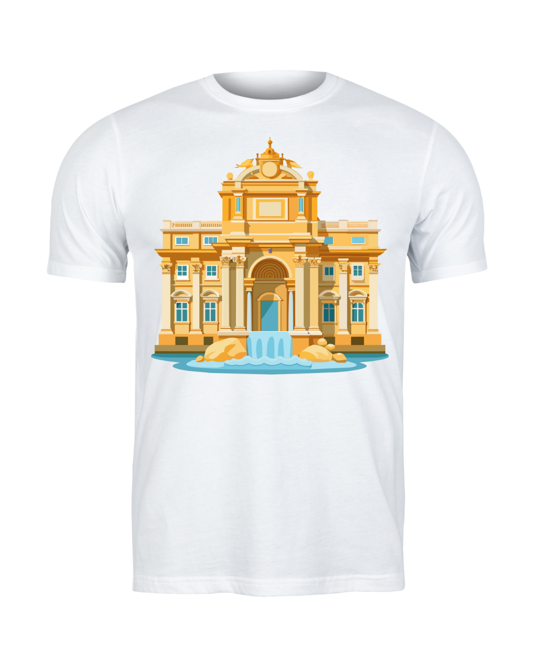 Camiseta Roma Fontana di Trevi