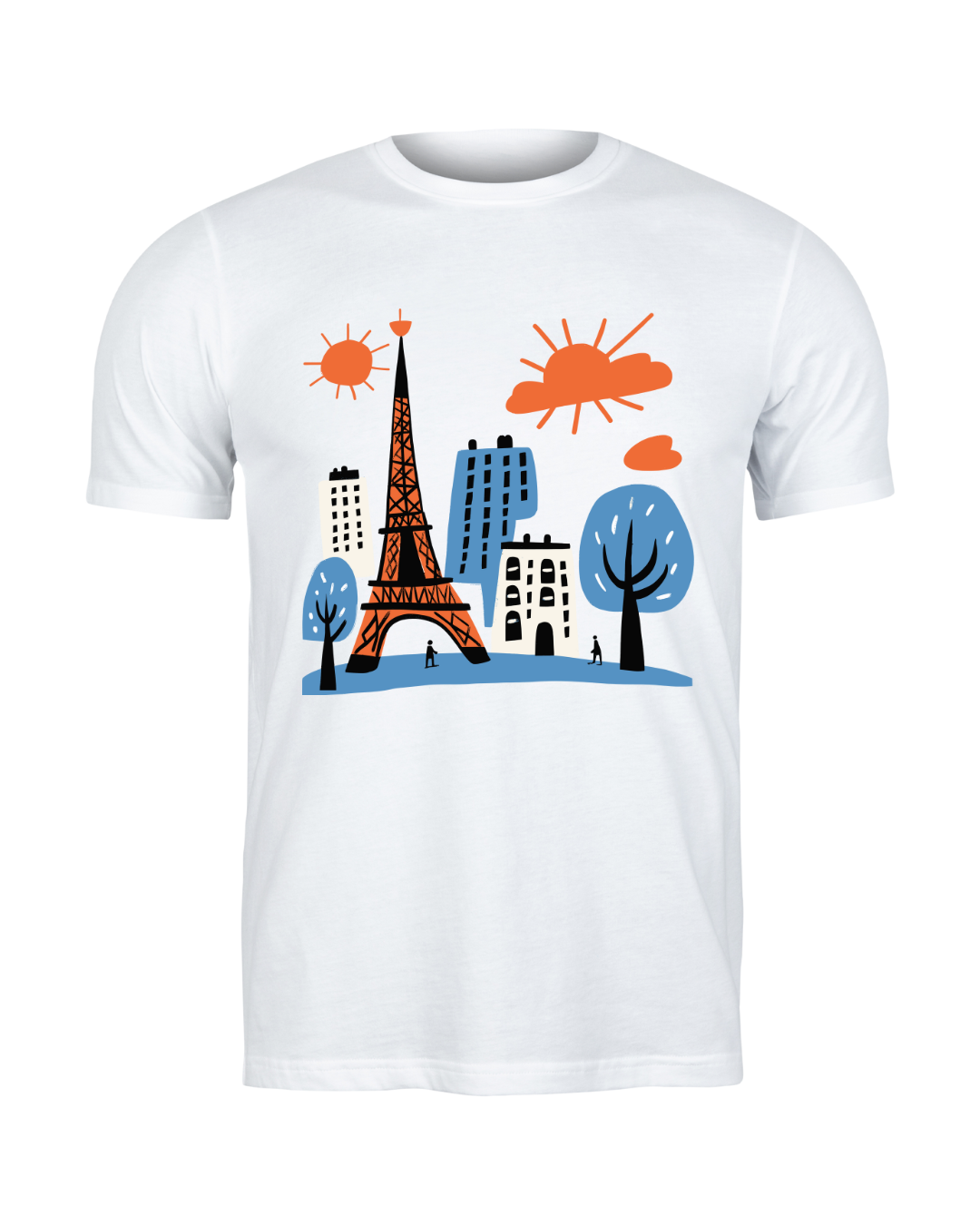 Camiseta Paris Ilustrada