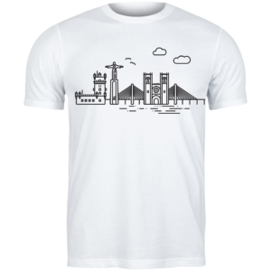 Camiseta Lisboa Skyline