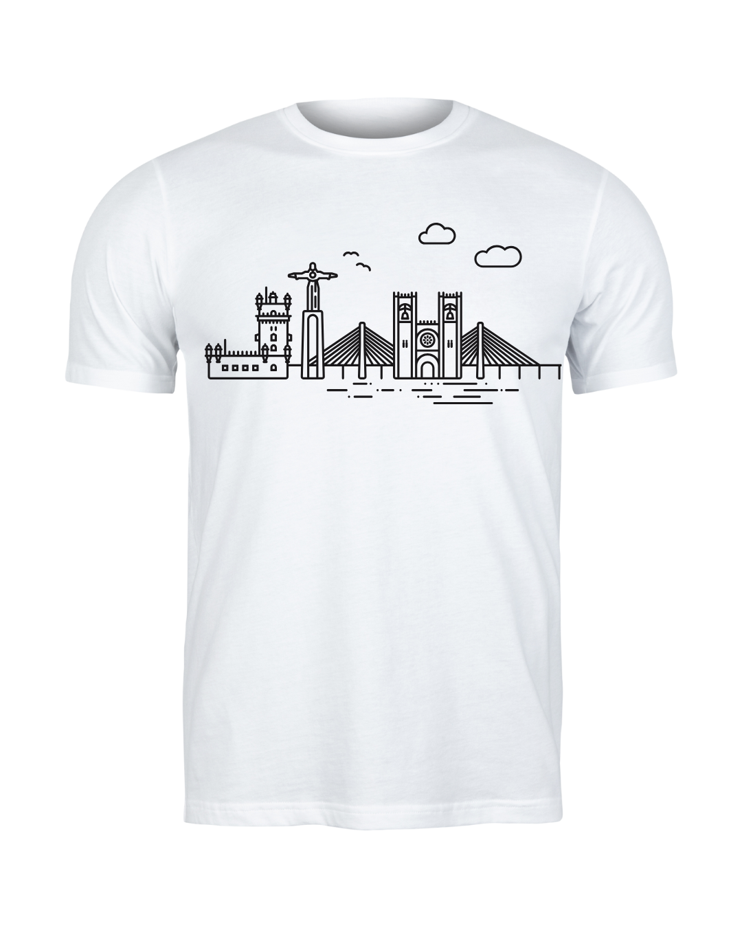 Camiseta Lisboa Skyline