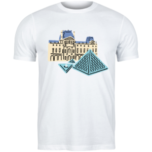 Camiseta Paris Museo del Louvre